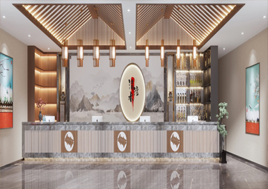 清水灣洗浴中心裝修設(shè)計案例效果圖