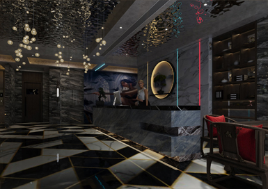 現代洗浴KTV裝修設計案例效果圖